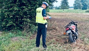 Pościg za&nbsp;kierowcą motocykla