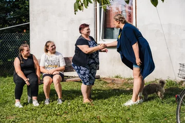 Dom przed remontem w mazowieckiej wsi Guzów 