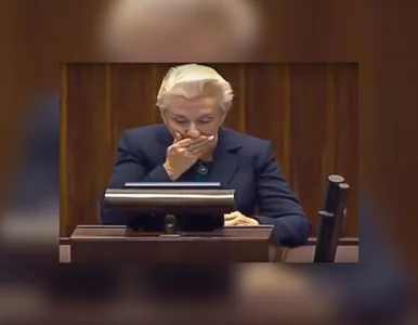 Miniatura: Wpadka posłanki PO podczas sejmowej debaty...