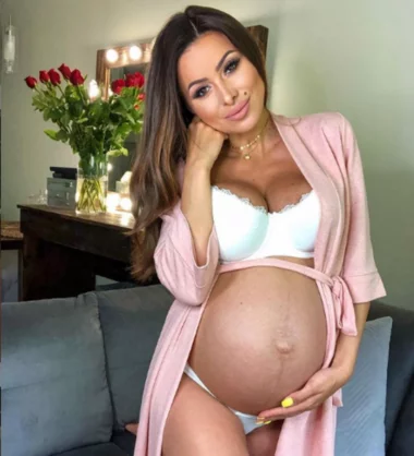 Patrycja Szreder w ciąży