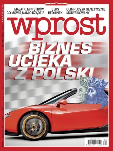 Okładka tygodnika Wprost nr 34/2016 (1750)