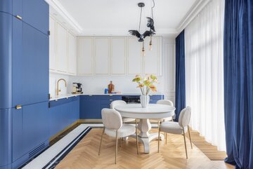 Eklektyczne mieszkanie w&nbsp;kamienicy, projekt WZ Studio