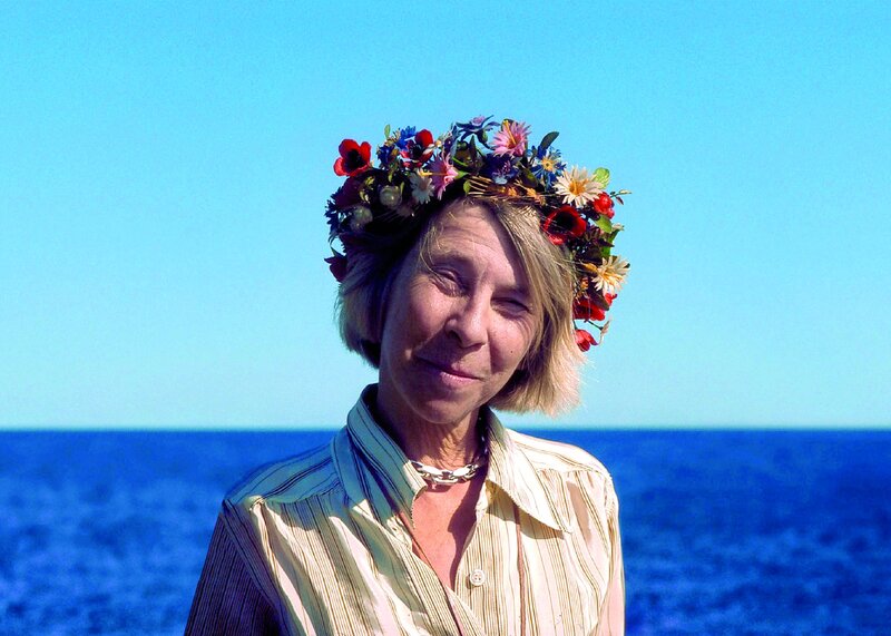 Autorka serii  o Muminkach Tove Jansson w Klovharun – na maleńkiej skalnej wysepce, położonej w archipelagu Porvoo na południowym wybrzeżu Finlandii
