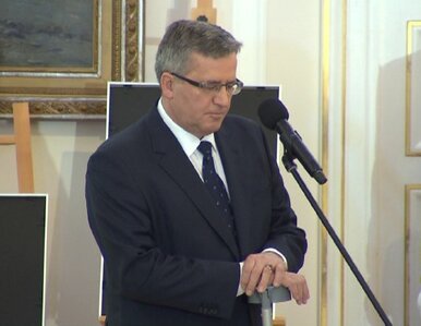 Miniatura: Komorowski o żołnierzach wyklętych. "Mam...