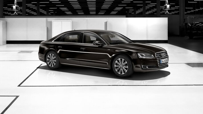 Miniatura: Dwa nowe Audi A8 L Security trafiły do BOR