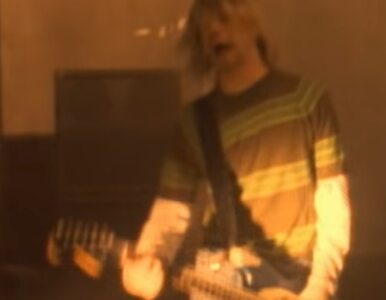 Miniatura: Gitara Cobaina ze słynnego teledysku...