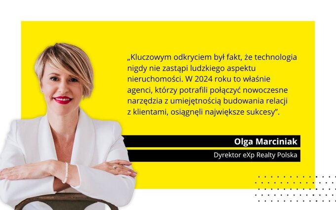 Olga Marciniak, Dyrektor eXp Realty Polska