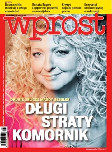 Okładka tygodnika Wprost nr 28/2013 (1585)