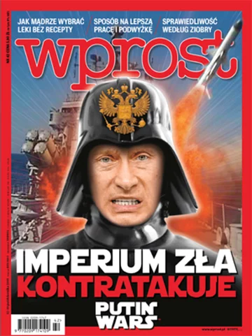 Okładka tygodnika Wprost nr 42/2015 (1701)