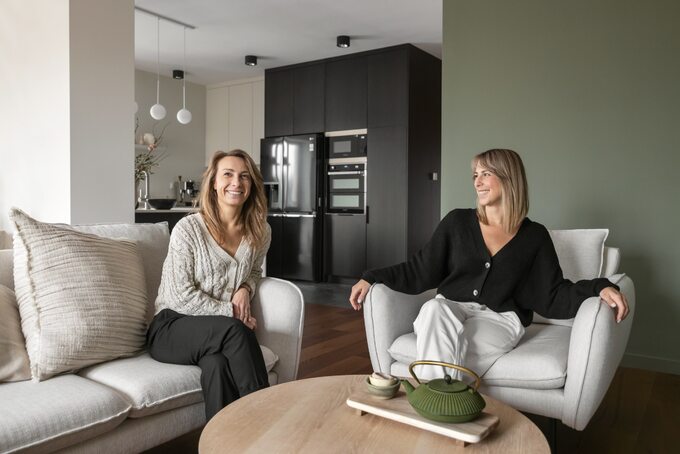 Mieszkanie w kolorach ziemi, projekt Decoroom