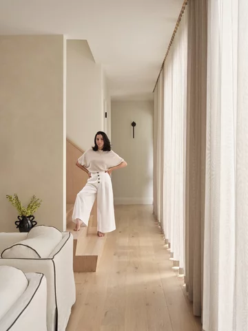 Minimalistyczny dom dla młodej rodziny, projekt LN Studio 