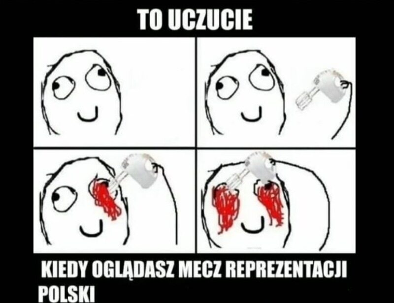 Mem po meczu Polski z Meksykiem 