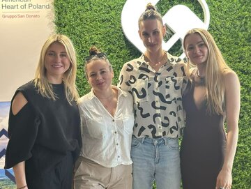 Ze sportsmenkami w&nbsp;trakcie wydarzenia Dzień Sportu i&nbsp;Zdrowia