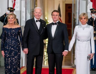 Pierwsza dama Francji w odważnej sukni. Brigitte Macron brylowała w USA