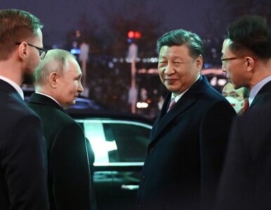 Wiadomo, co Xi Jinping powiedział Putinowi na pożegnanie. Kamery...