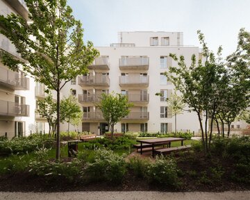 Modern Mokotów powstaje na terenie dawnego kompleksu biurowego Empark Mokotów. Masterplan inwestycji opracowała pracownia BBGK Architekci 