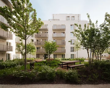 Modern Mokotów powstaje na terenie dawnego kompleksu biurowego Empark Mokotów. Masterplan inwestycji opracowała pracownia BBGK Architekci 