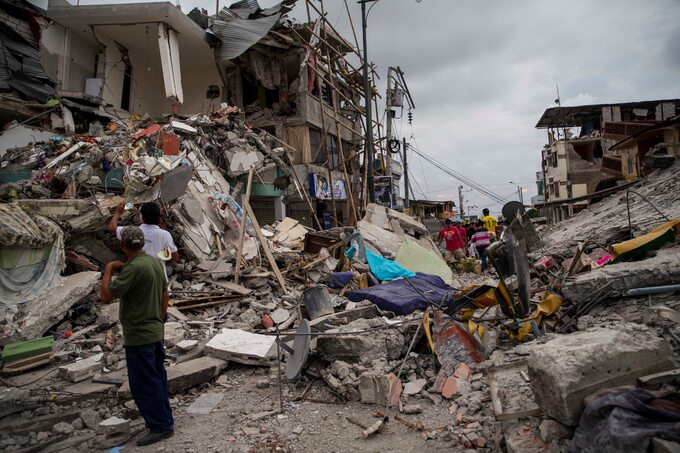 Trzęsienie ziemi w Ekwadorze