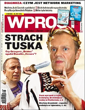 Okładka tygodnika Wprost nr 42/2009 (1395)