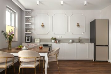 Mieszkanie w bloku jak w paryskiej kamienicy, Decoroom 