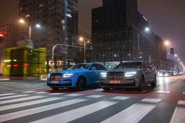 Debiut Rolls-Royce'a Ghosta Black Badge w&nbsp;Warszawie