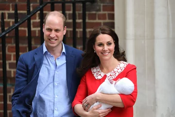 Kate i William z synem 