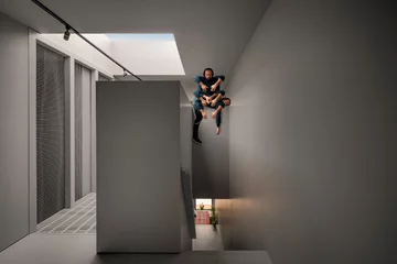 Teatralny dom pary aktorów, projekt Jean Verville v2com, 1010-13