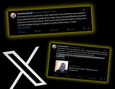 Miniatura: Czuchnowski zrobił prowokację. Nabrał...