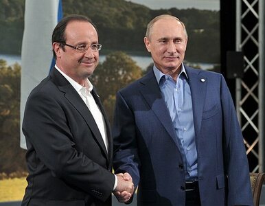Miniatura: Hollande leci do Moskwy. Niespodziewane...