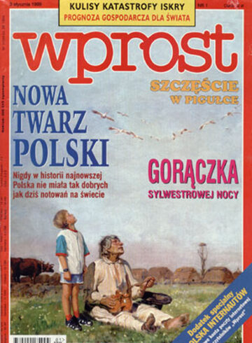 Okładka tygodnika Wprost nr 1/1999 (840)