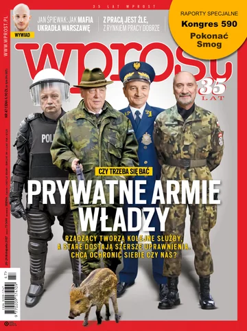 Okładka tygodnika Wprost nr 47/2017 (1812)