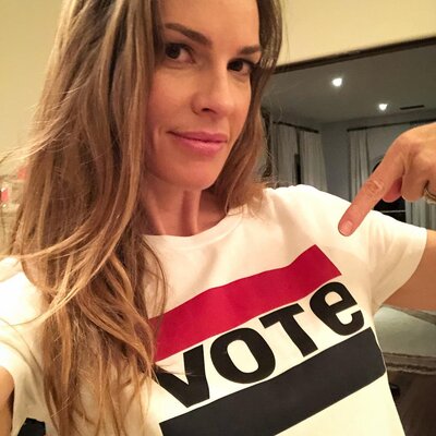 Miniatura: Hilary Swank na Instagramie