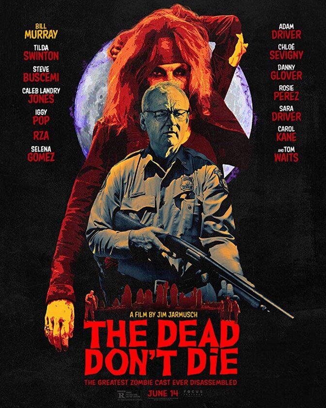 Bill Murray na plakacie filmu „The Dead Don't Die” 