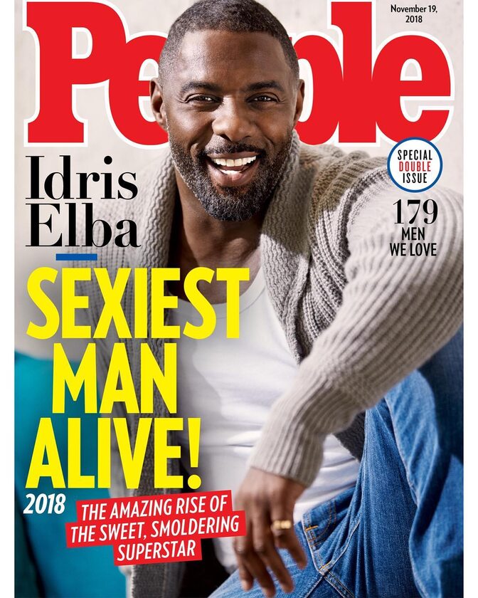 Idris Elba „Najseksowniejszym żyjącym mężczyzną” wg. magazynu „People” 