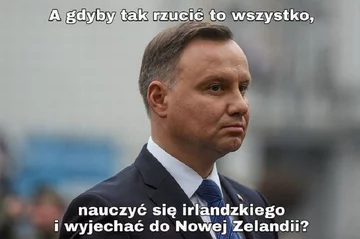 Memy po wpadce Andrzeja Dudy w Nowej Zelandii 