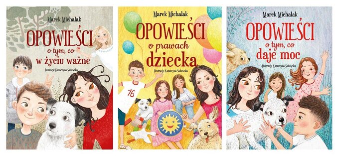 Książki dla dzieci autorstwa Marka Michalaka