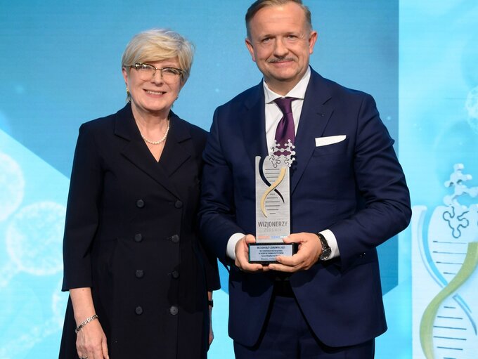 Elżbieta Pełka i Michał Opuchlik