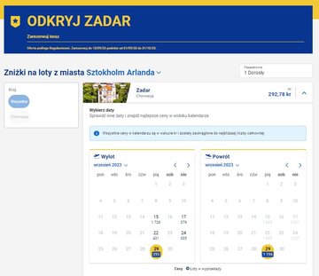 Promocyjne loty