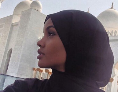 Miniatura: 22-letnia modelka Halima Aden w magazynie...