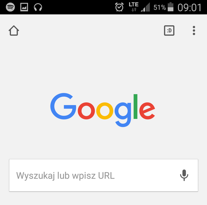 100. zakładka otwarta w Google Chrome