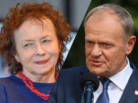 Miniatura: Szczepkowska oceniła wystąpienie Tuska....