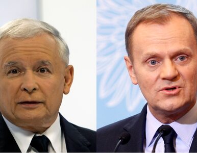 Miniatura: Tusk i Kaczyński - wampiry polityczne