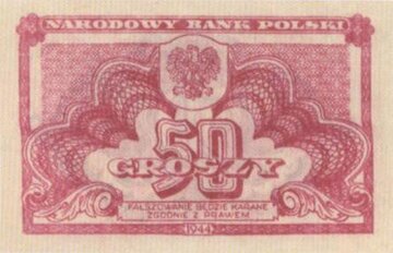 Bankont z&nbsp;serii lubelskiej -&nbsp;50 groszy