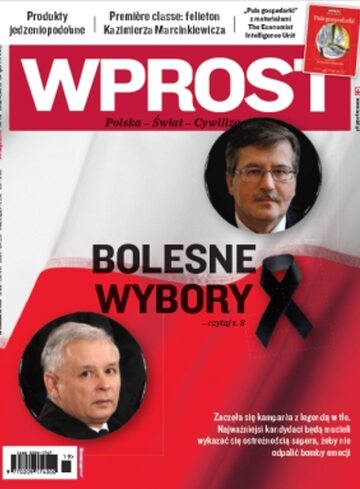 Okładka tygodnika Wprost nr 19/2010 (1422)