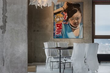 Venue 54 pop up Restaurant, Ryga. Projekt: Open AD