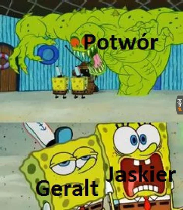 Mem inspirowany grami z serii Wiedźmin 