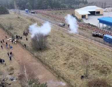 Miniatura: Granica polsko-białoruska. Migranci...