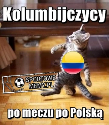 Memy po meczu Polska-Kolumbia 
