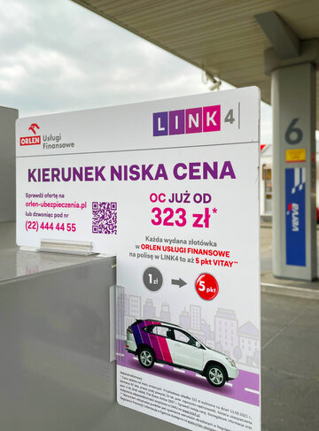 Dodatkowe punkty z&nbsp;aplikacją ORLEN VITAY i&nbsp;ubezpieczeniem w&nbsp;LINK4