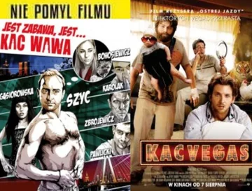 Mem zainspirowany plakatem do filmu "Dywizjon 303" 